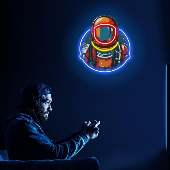 Astronaut LED Neon Sign - Picture 6 of 7